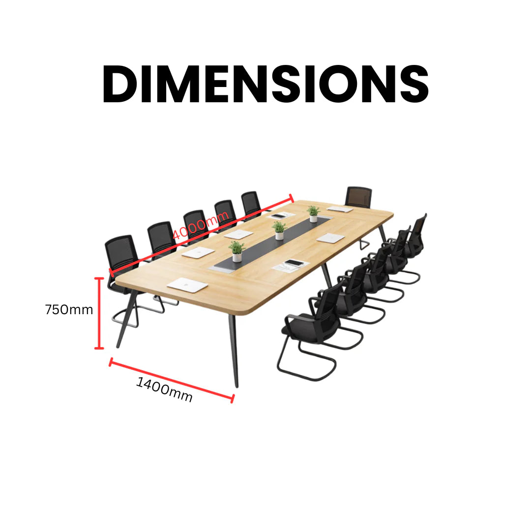 Conference Meeting for Office Table Modern Design is Hand Crafting Modern Conference Table Collection- Golden Brown