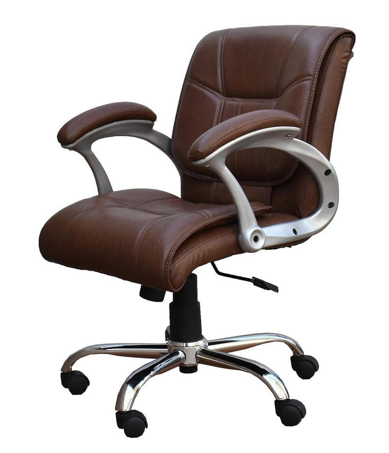 High Back Executive Office Chair with Chrome Base