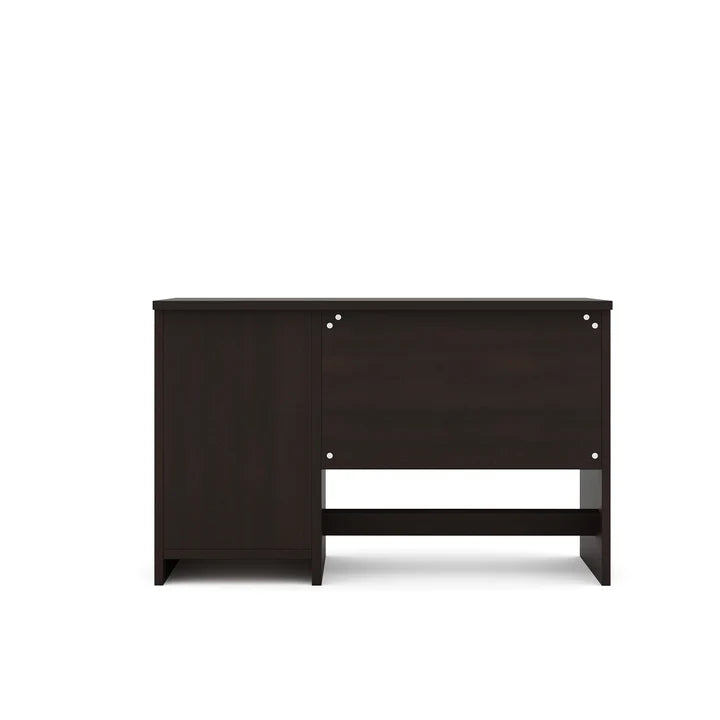 Computer Office Desk - Durable Pre-Laminated Particle Board Construction with Stylish Edge Banding in Elegant New Wenge & High Pine Finishes