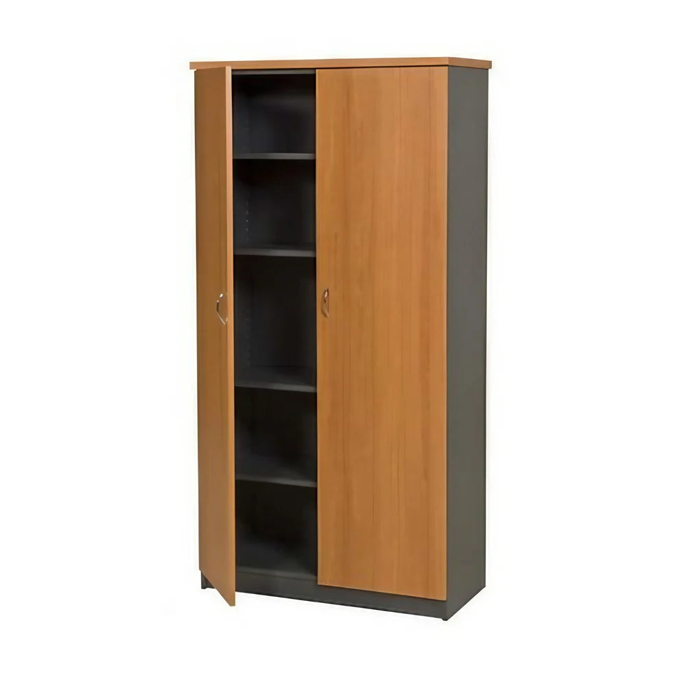 2 Door 18MM Prelam Particle Board Filing Cabinet with Double Door