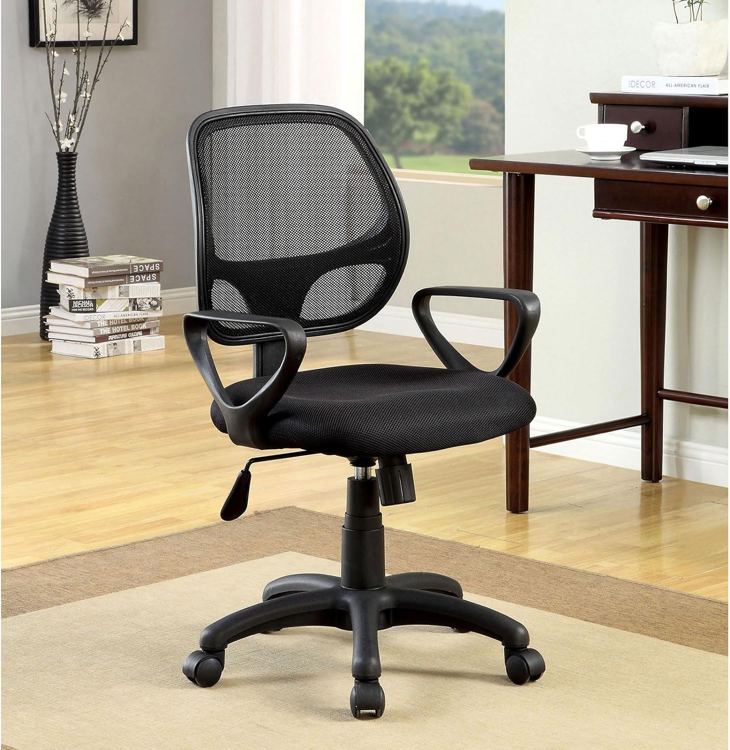 Medium Back Executive Chair with Nylon Base