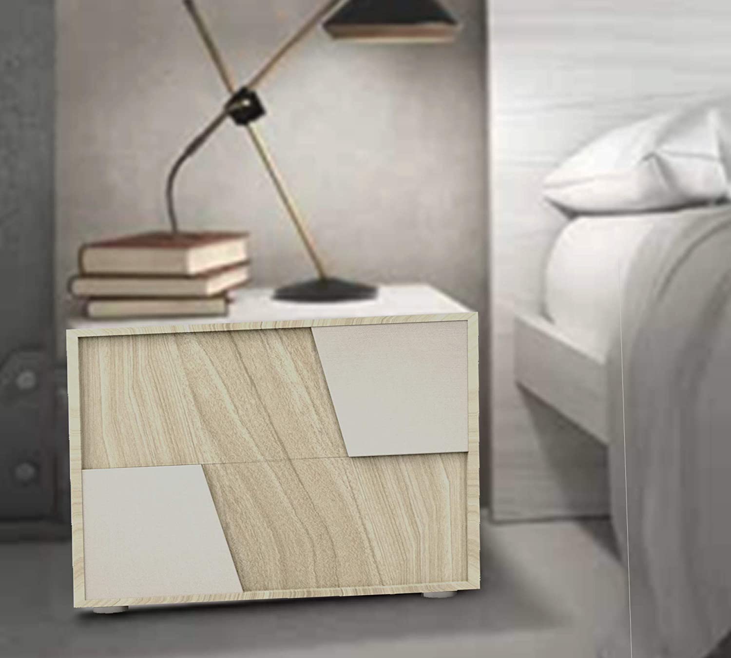 Bedside Table with Drawer -