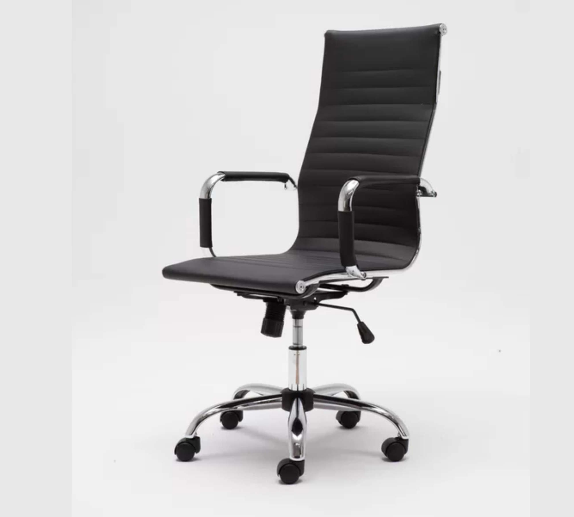 High Back Office Executive Chair with Chrome Base