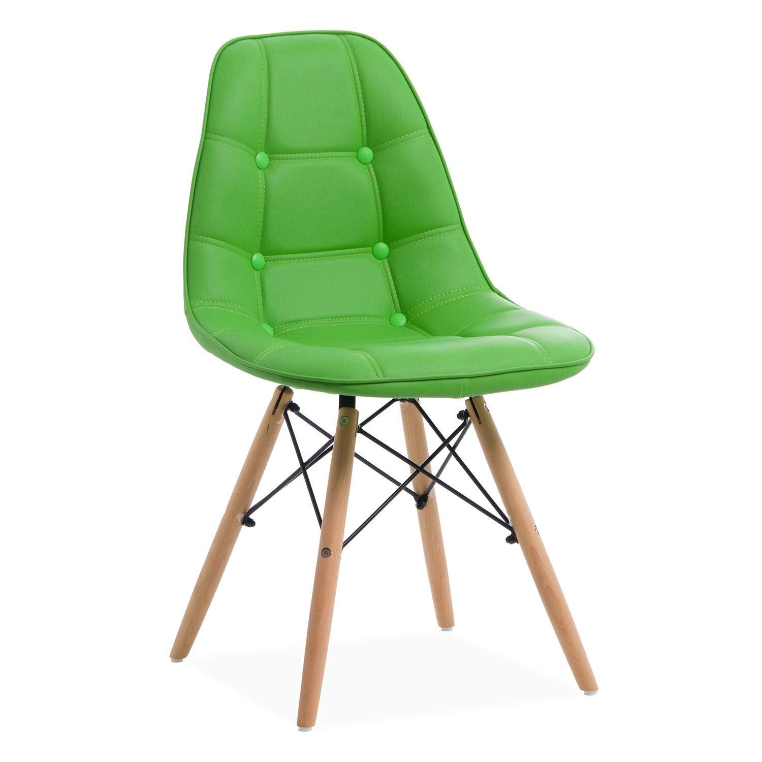 Cafe Chair in Wooden Legs -