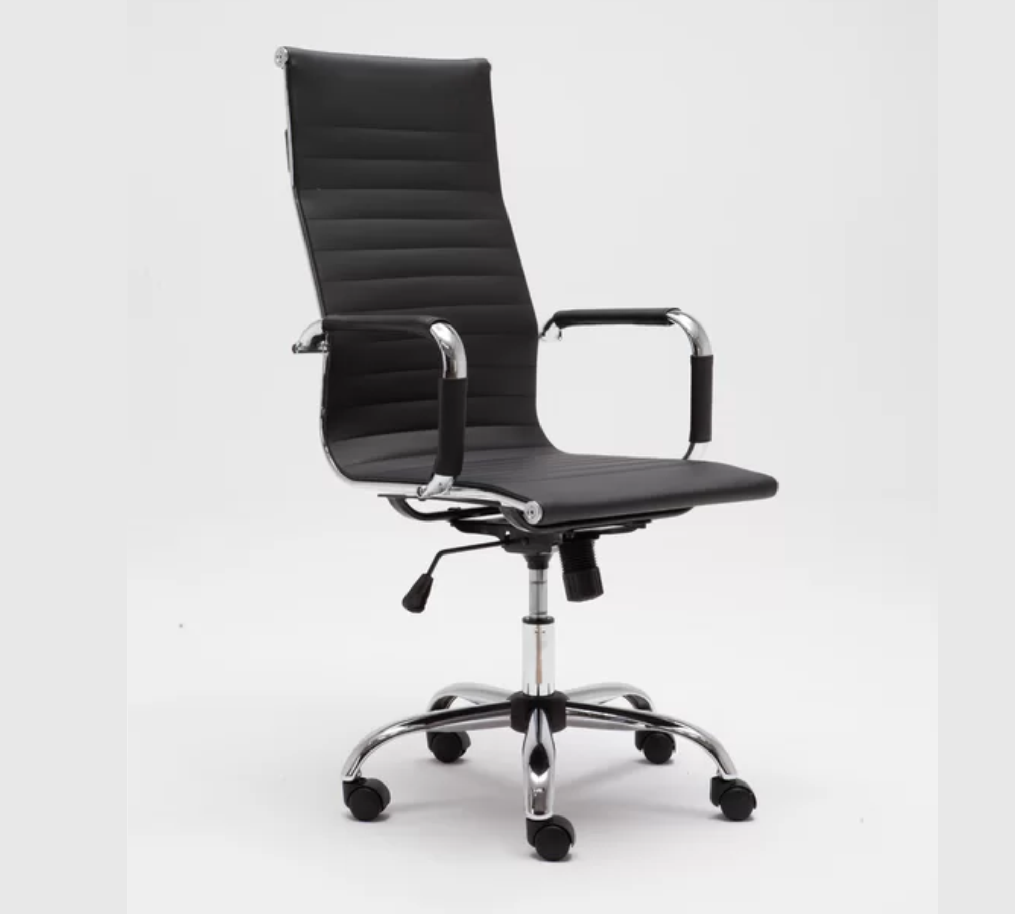 High Back Office Executive Chair with Chrome Base