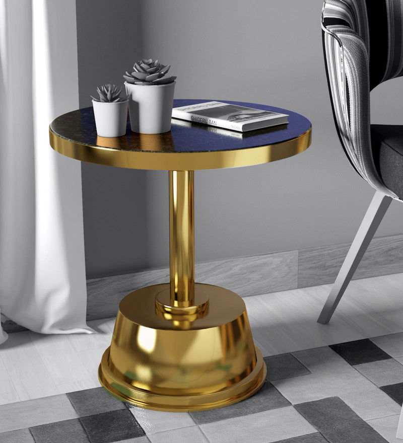 Designer Golden Side Table -