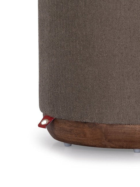 Fabric Upholstery Pouffe -