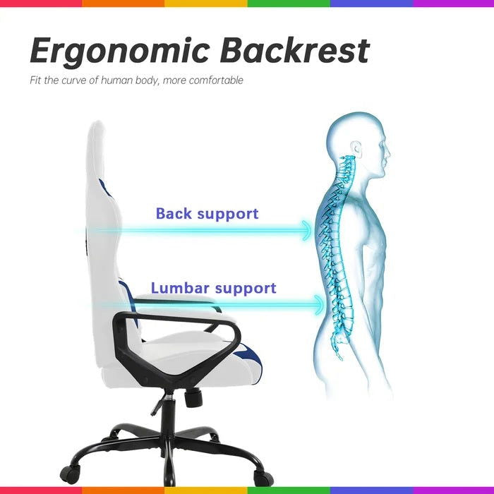 Gaming Chair in Ergonomic Design -