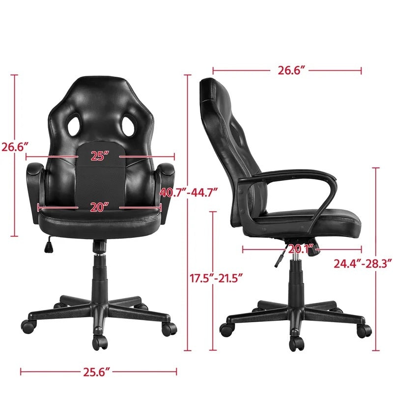 Gaming Chair with Leather -