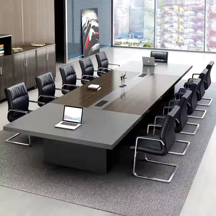 Conference Meeting for Office Table ,Office Furniture Desk Premium Conference Tables (Grey)