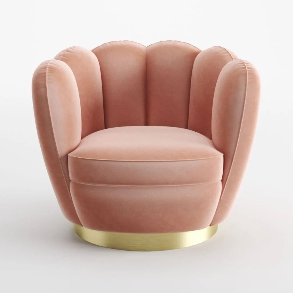 Lotus Shape Lounge Chair -