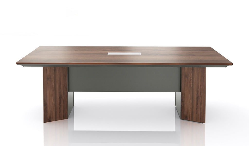 Conference & Meeting Room Table Finish in Dual Color Table made in MDF with Laminate and Particle Board