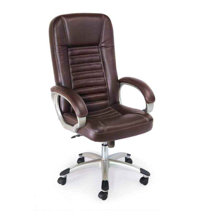 High Back Director Office Chair with Chrome Base