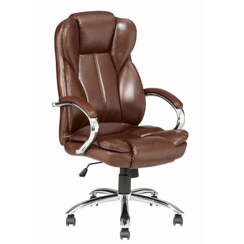 High Back Director Chair with Chrome Base