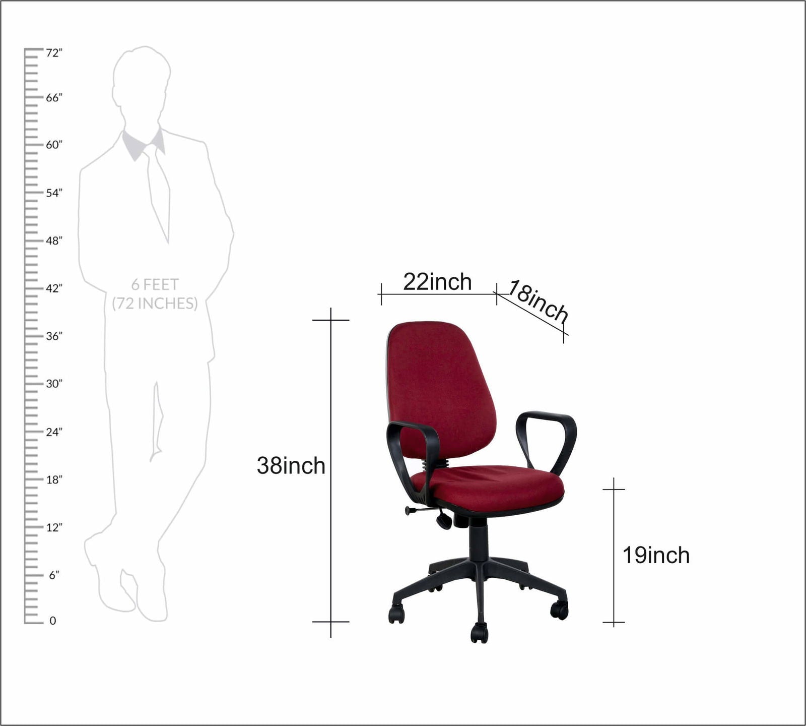 Medium Back Office Executive Chair -