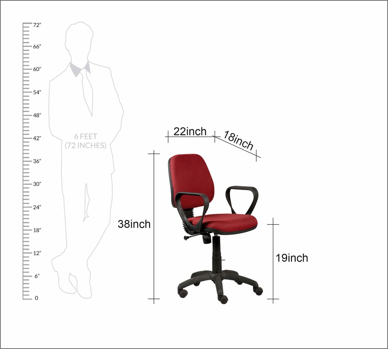 Medium Back Office Executive Chair -