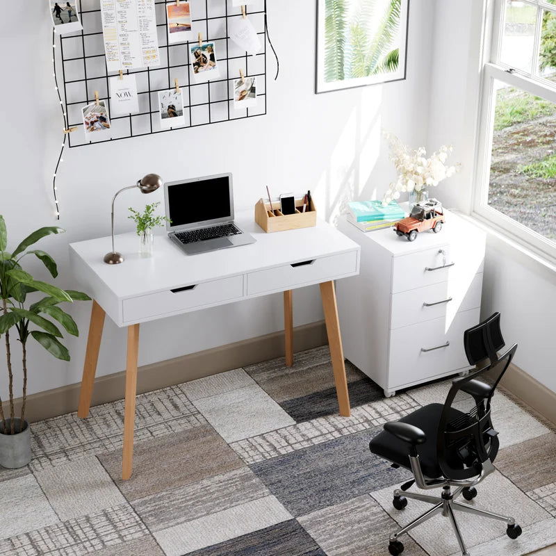 Office Computer Table in Wooden -