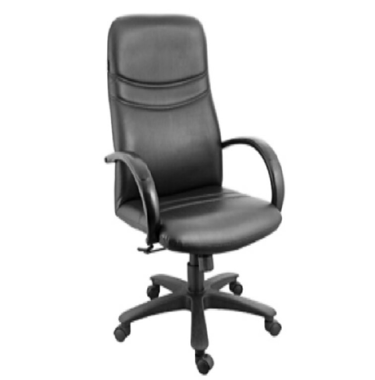 High Back Office Chair with Nylon Base