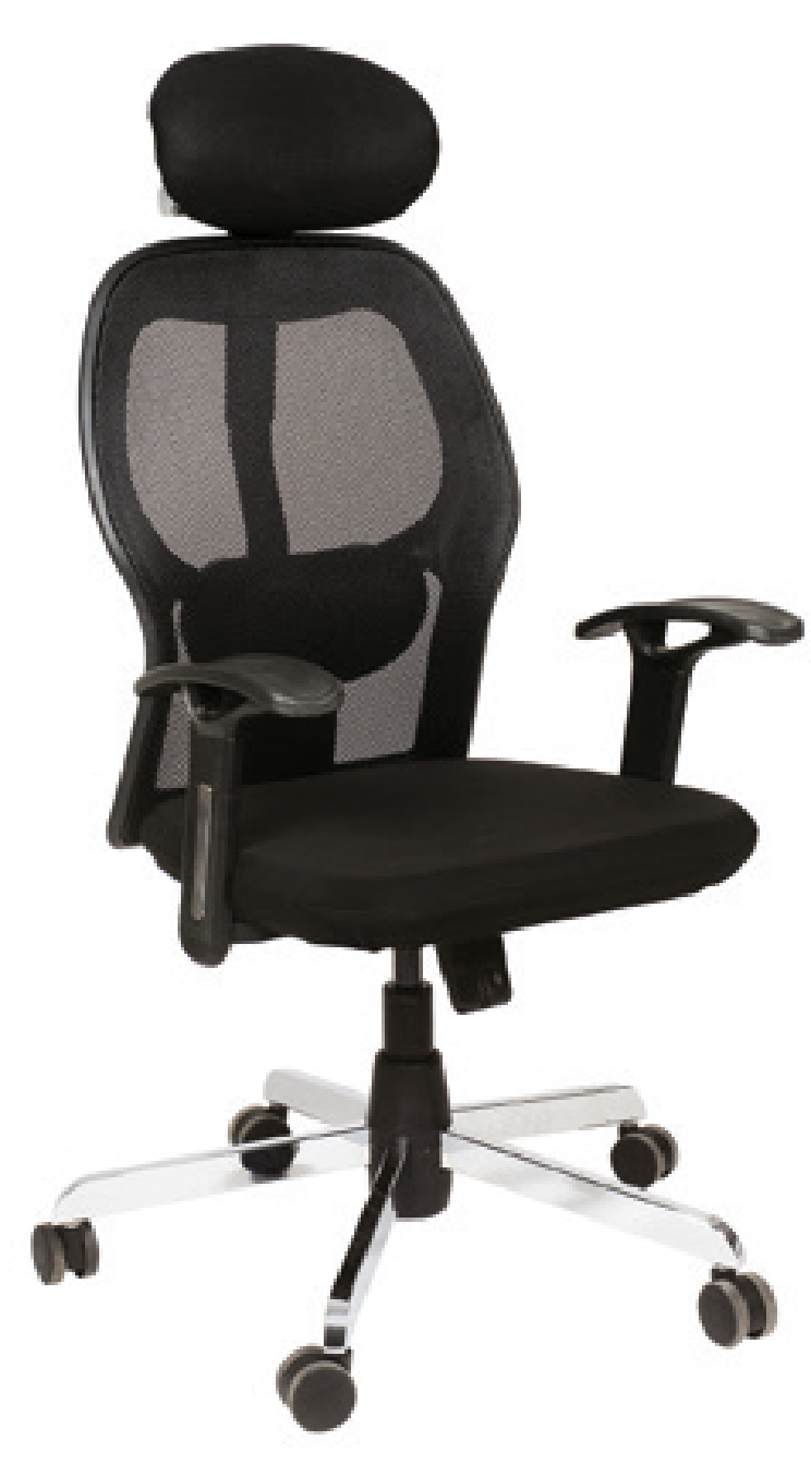 High Back Director Office Chair with Chrome Base