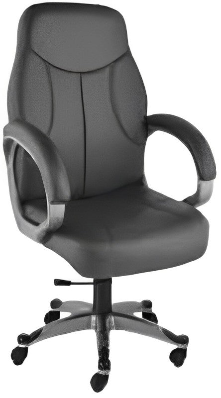 High Back Office Chair Leatherette Base