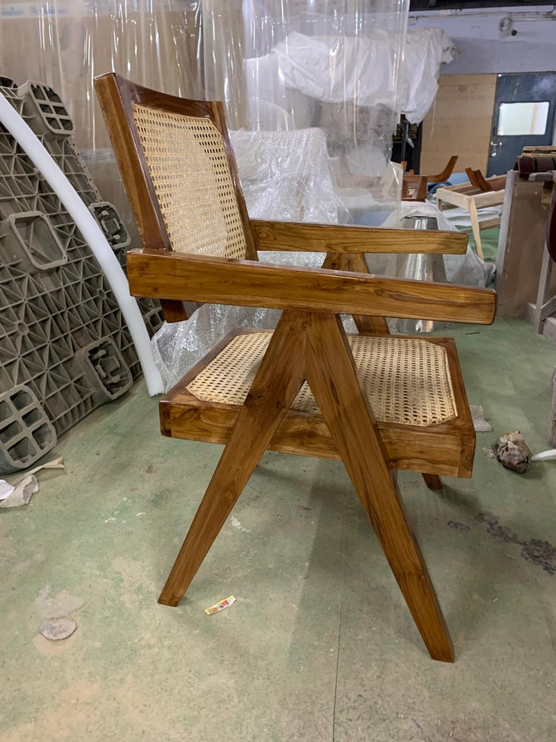 Teak Trend Solid Wood Arm Chairs