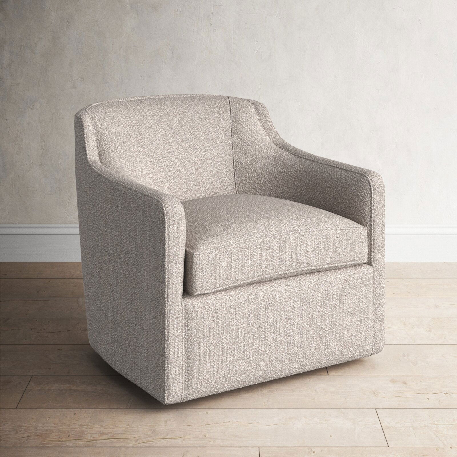 Wide Swivel Accent Arm Chair -