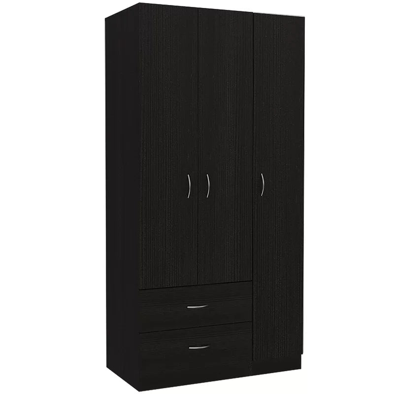 Wooden 3 Door Wardrobe -