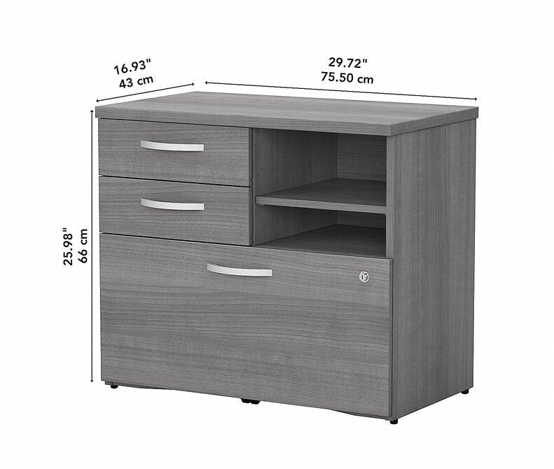 Wooden Drawer & Pedestal -