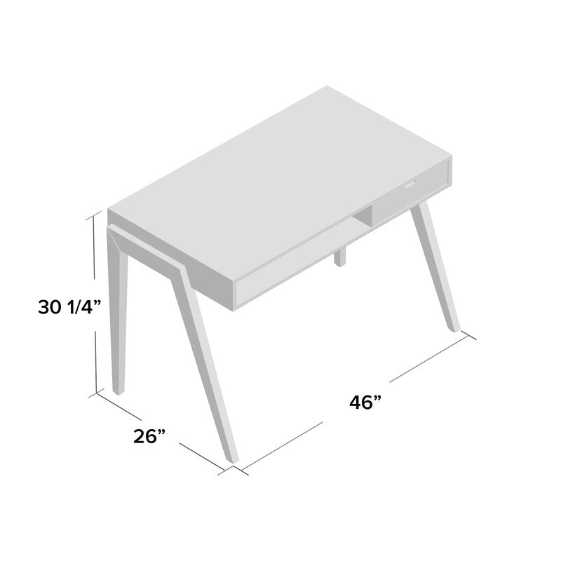 Wooden Top & Base Study Table -