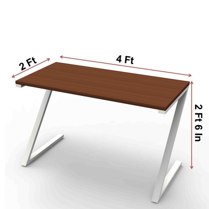 Wooden Top & Base Study Table -