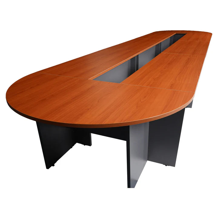 Conference Meeting for Office Table Modern Design is Hand Crafting and natural 8 Seater Meeting Table - Oak