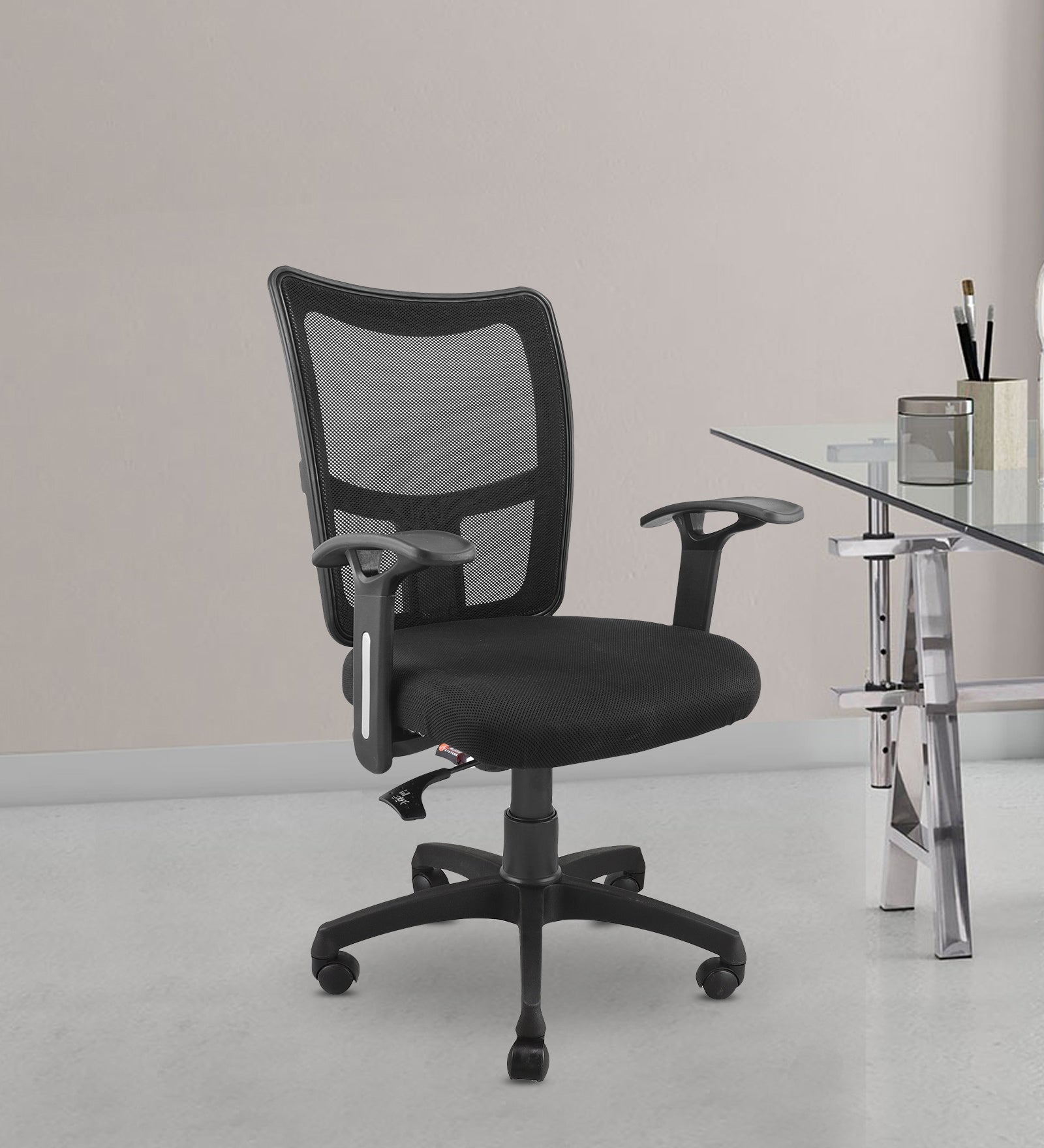 Medium Back Executive Ergonomic Chair with Nylon Base