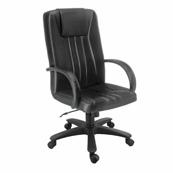 High Back Director Office Chair with Nylon Base