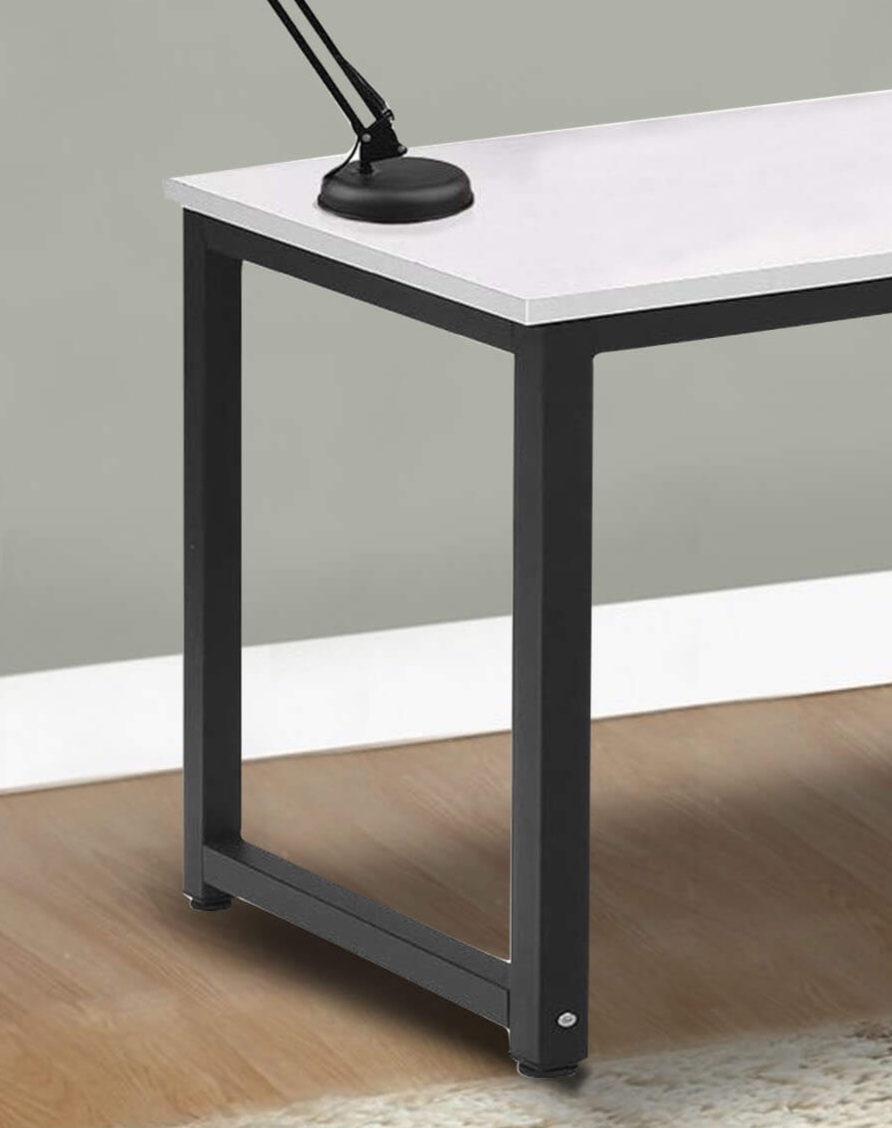 Computer Table with Metal Frame & Top Particle Board