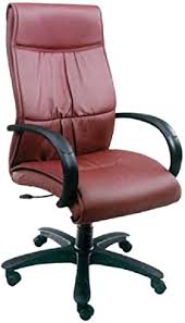 High Back Director Office Chair with Nylon Base