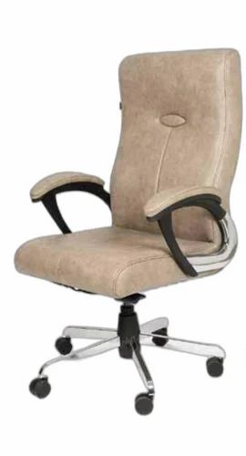 High and Mid Back Leatherette Office Chair with Chrome Base