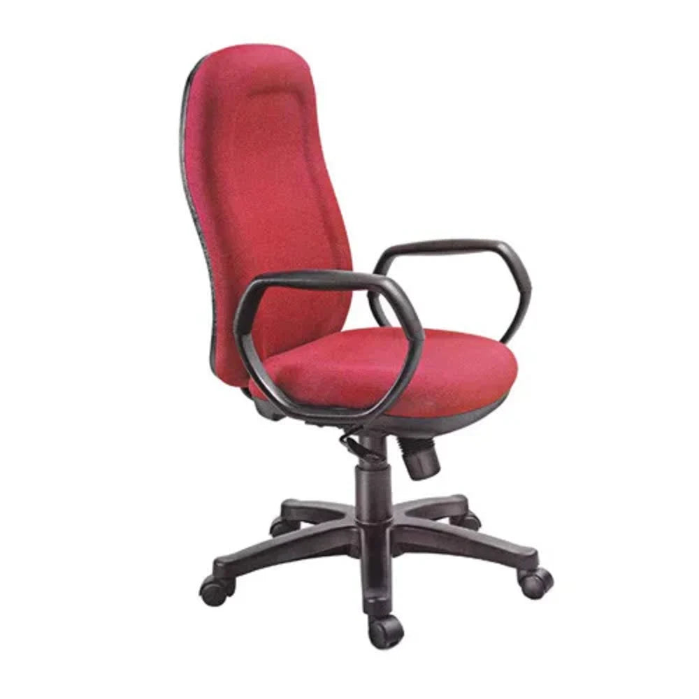 High Back Executive Office Chair with Nylon Base