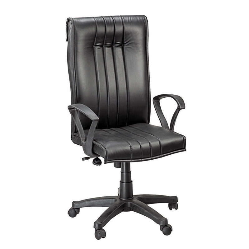 High Back Executive Office Chair with Nylon Base