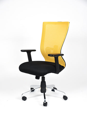 Medium Back Executive Chair with Chrome Base