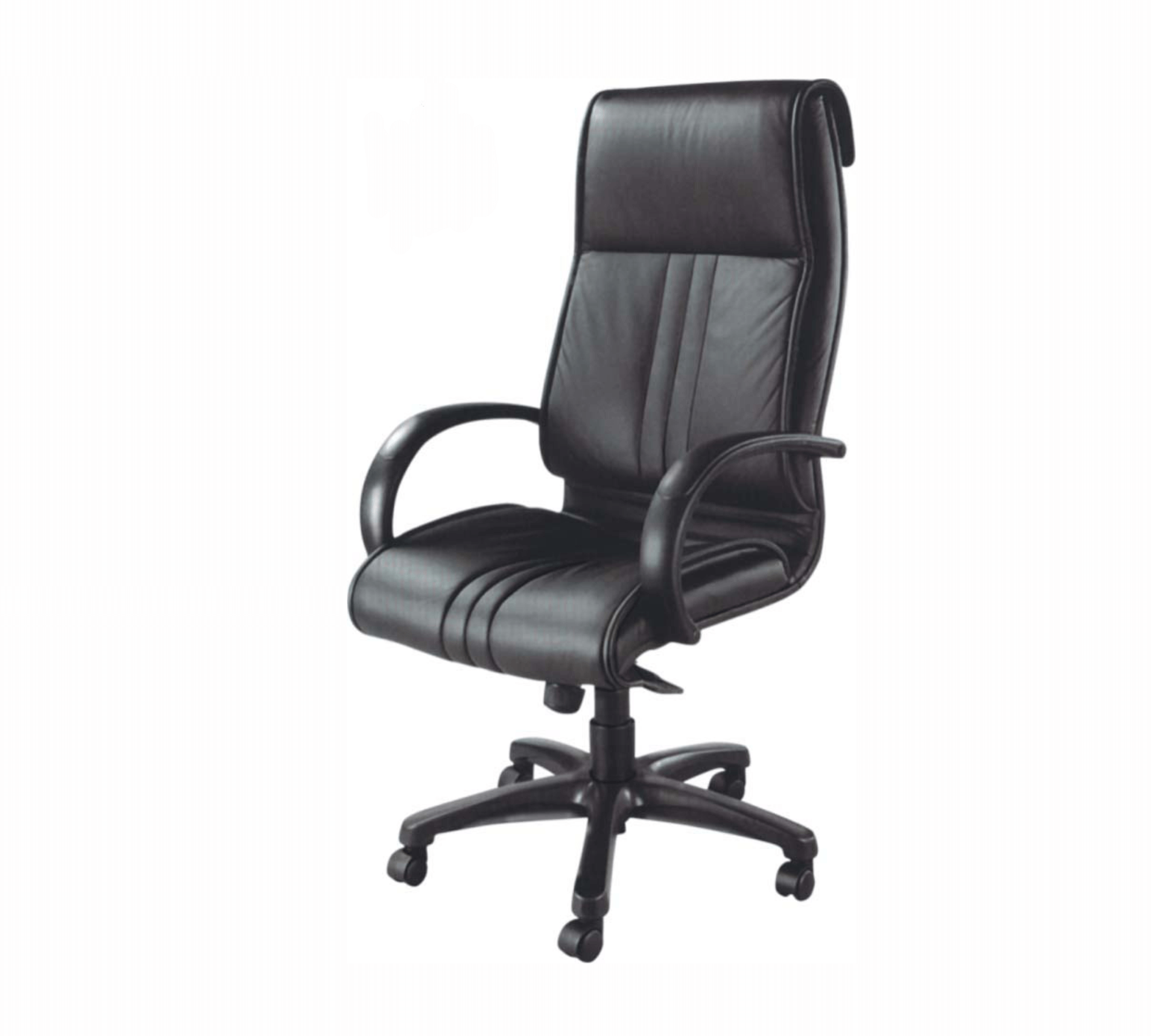 High Back Director Chair with Height Adjustable Nylon Base