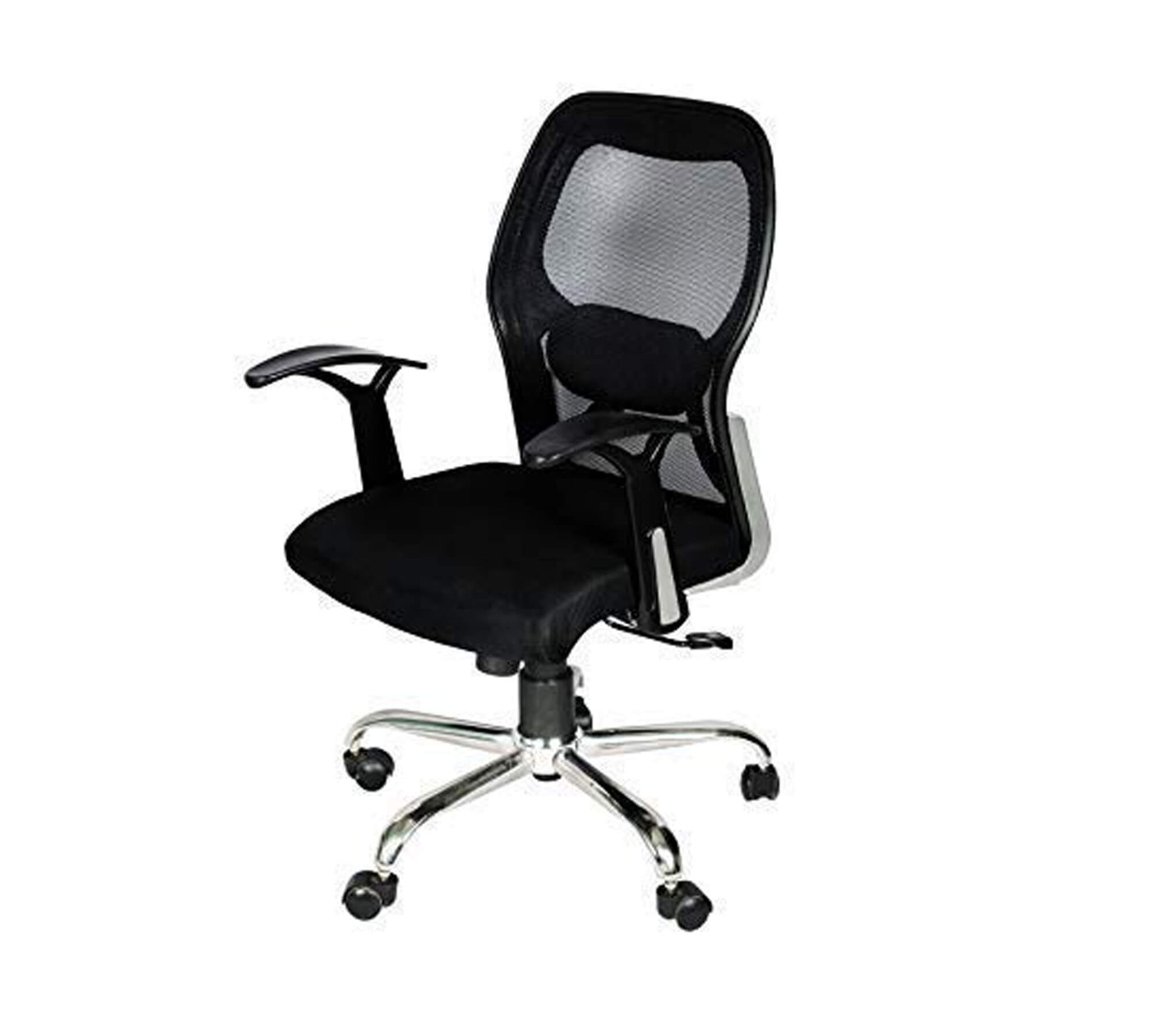 Medium Back Office Executive Mesh Chair with Chrome Base