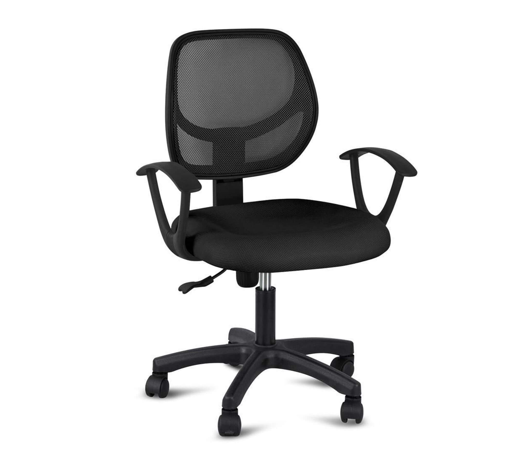 Medium Back Office Executive Mesh Chair with Height Adjustable Nylon Base