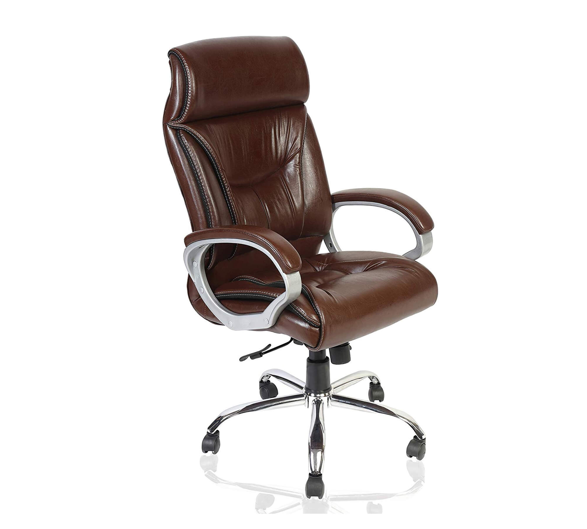 High Back Director Chair with Chrome Base