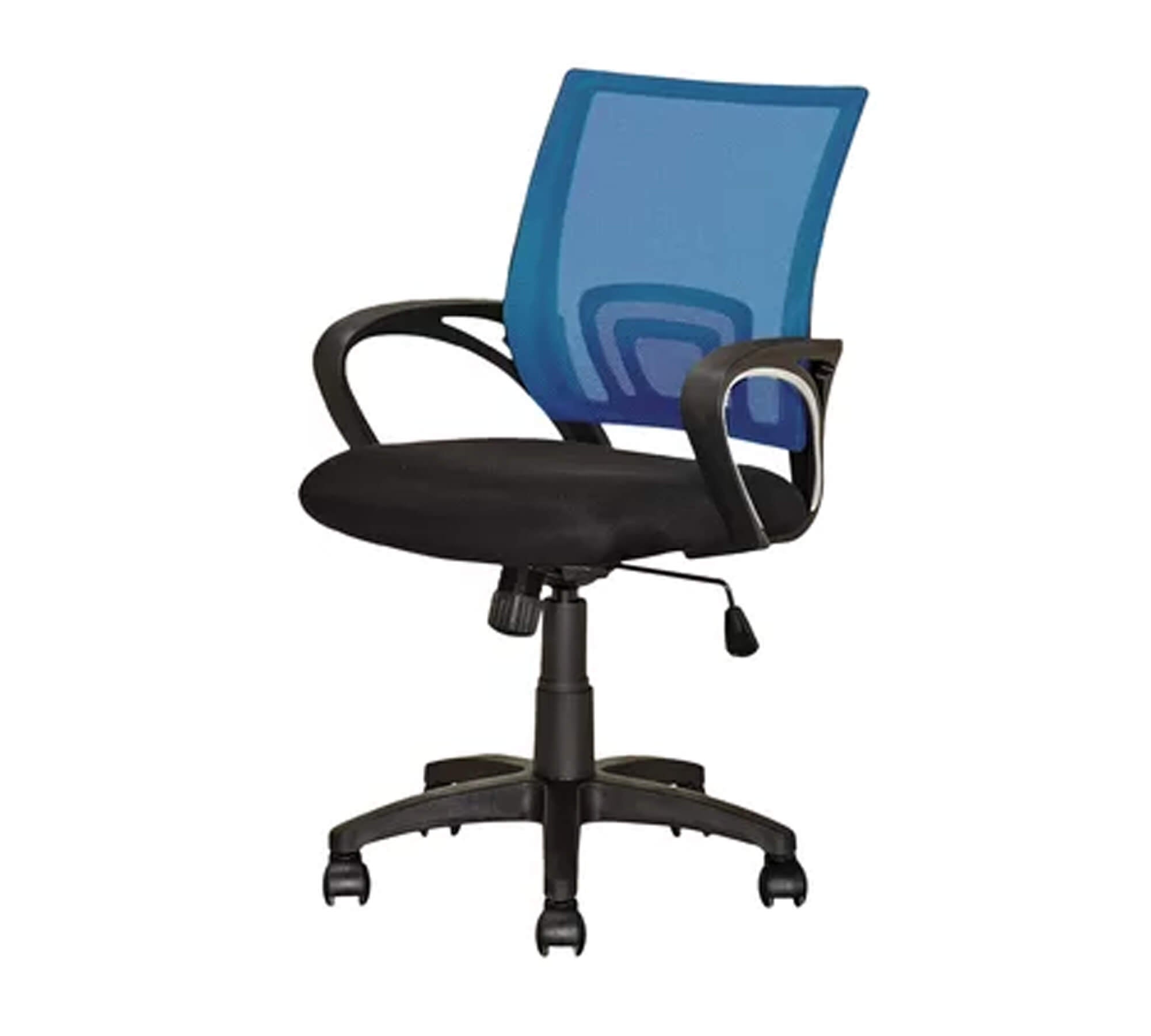 Medium Back Office Executive Mesh Chair with Nylon Wheels Base