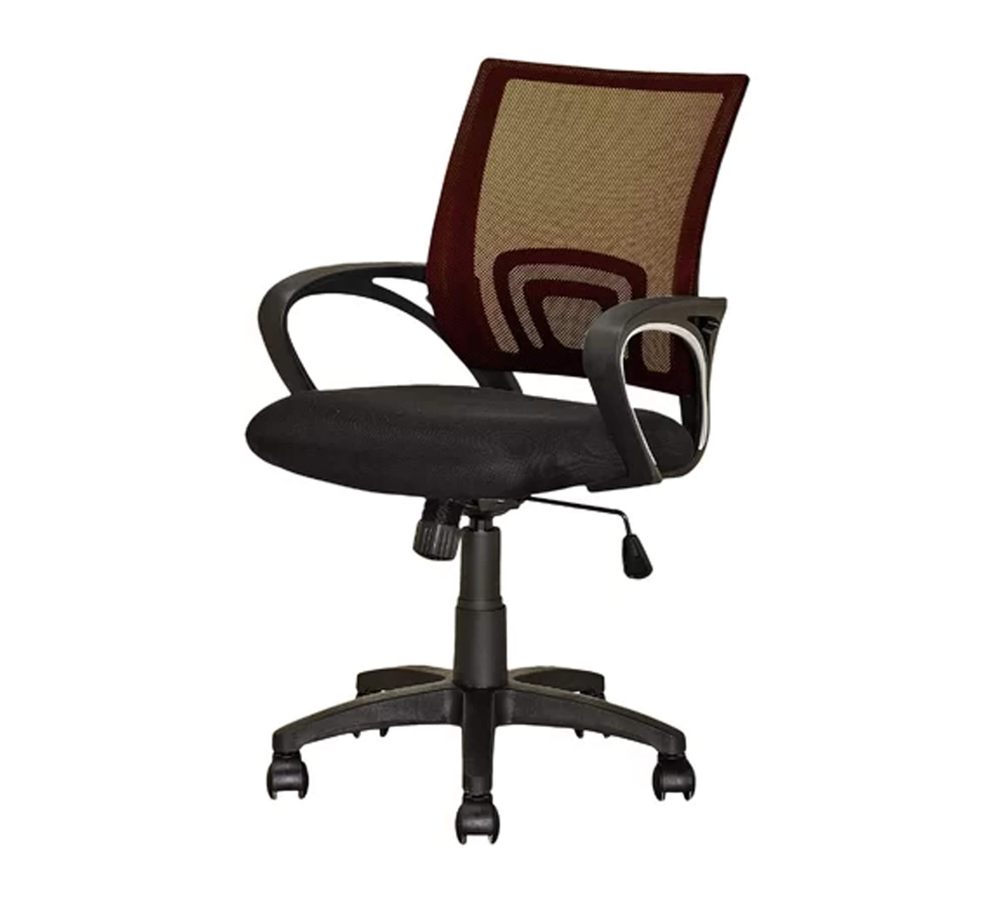 Medium Back Office Executive Mesh Chair with Nylon Wheels Base