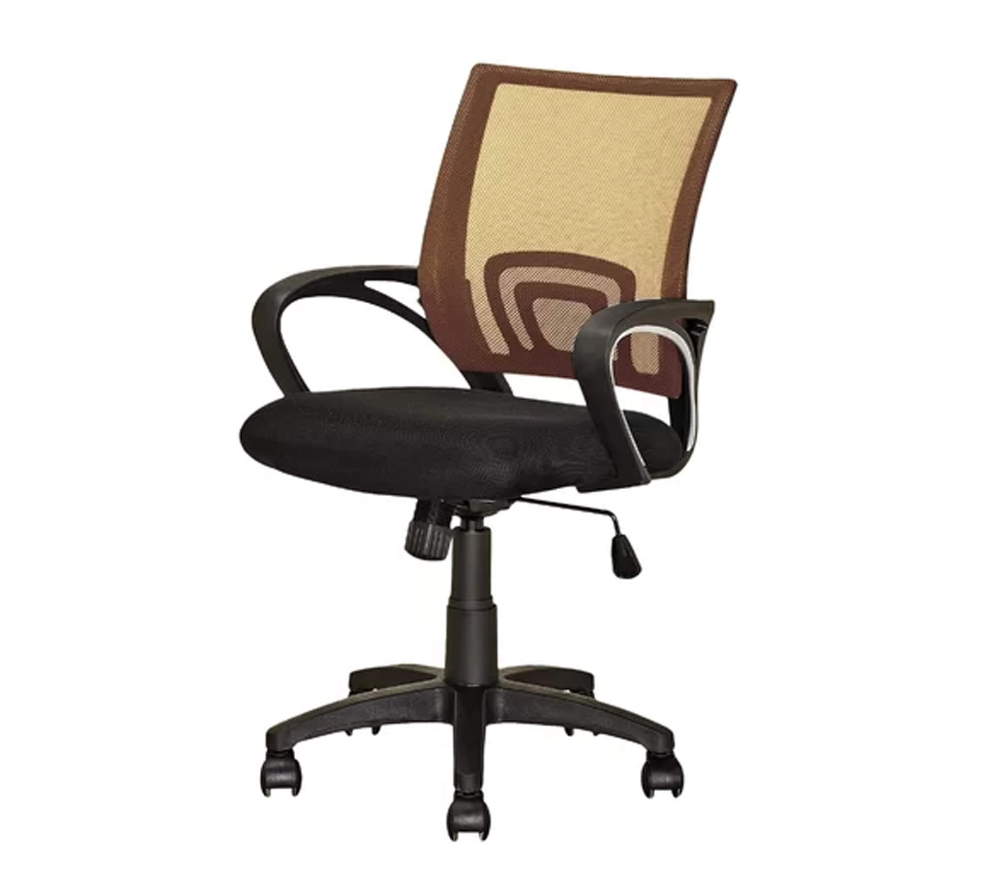 Medium Back Office Executive Mesh Chair with Nylon Wheels Base