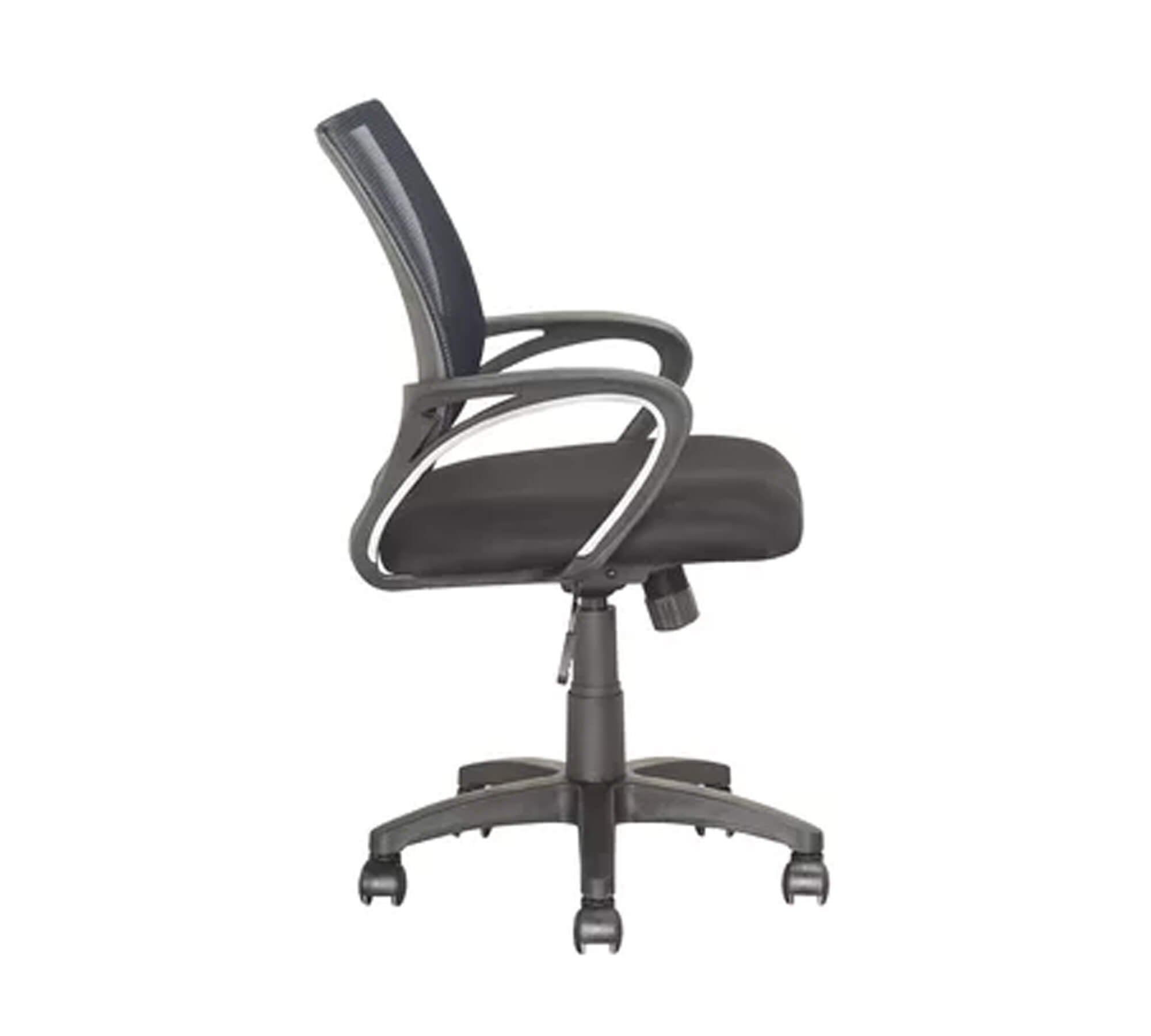 Medium Back Office Executive Mesh Chair with Nylon Wheels Base