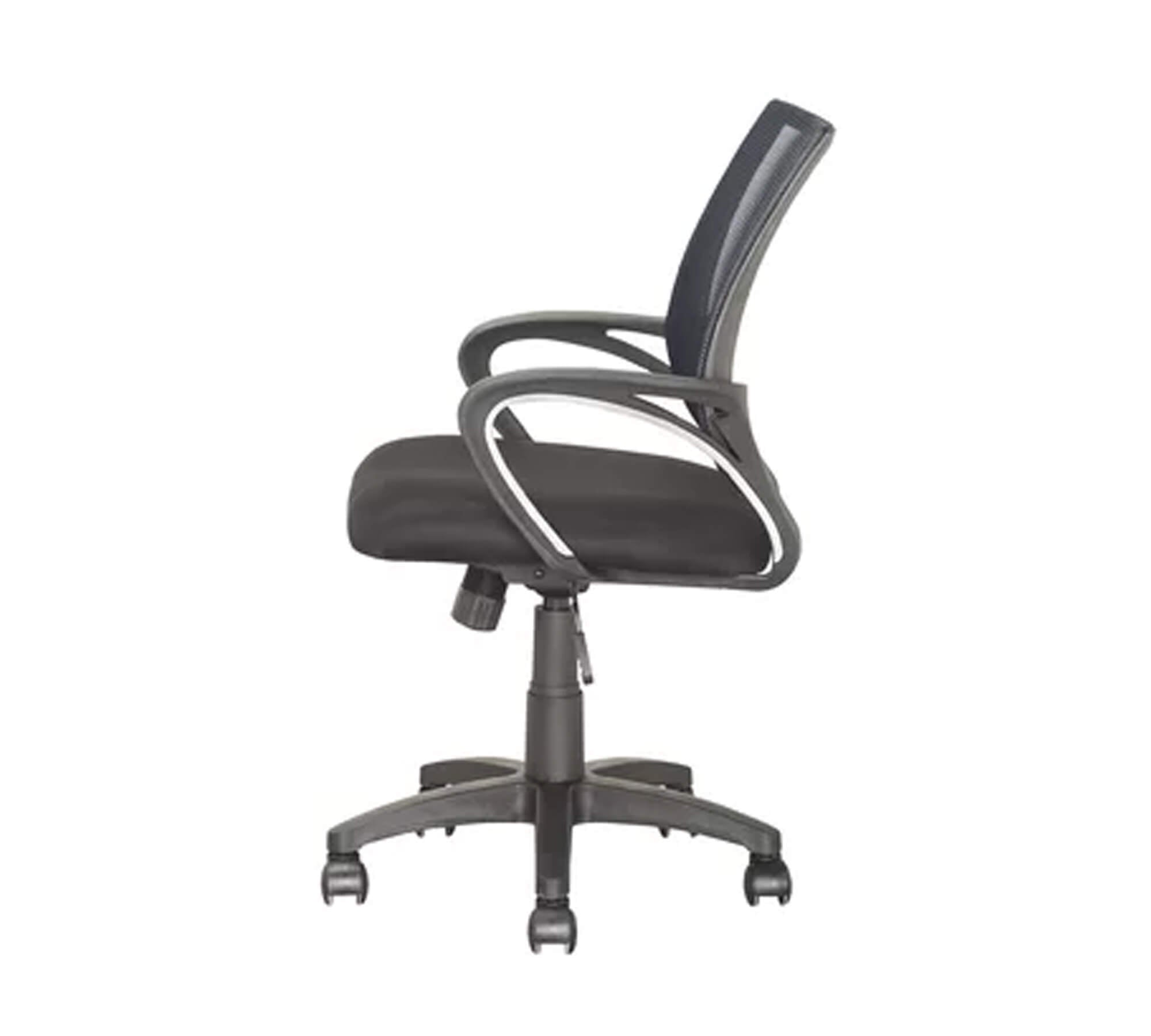 Medium Back Office Executive Mesh Chair with Nylon Wheels Base