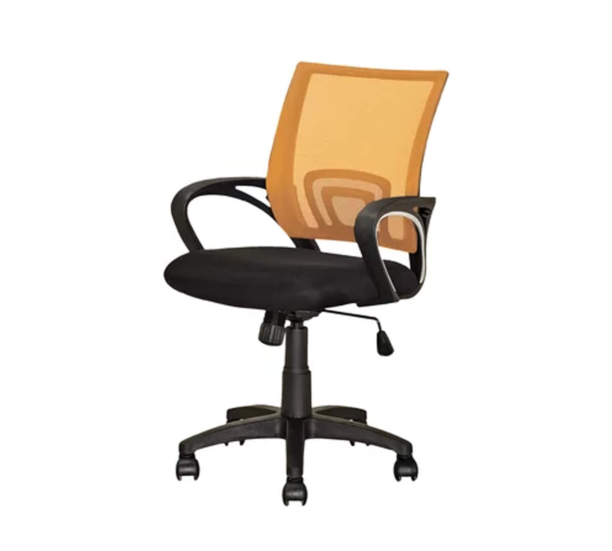 Medium Back Office Executive Mesh Chair with Nylon Wheels Base