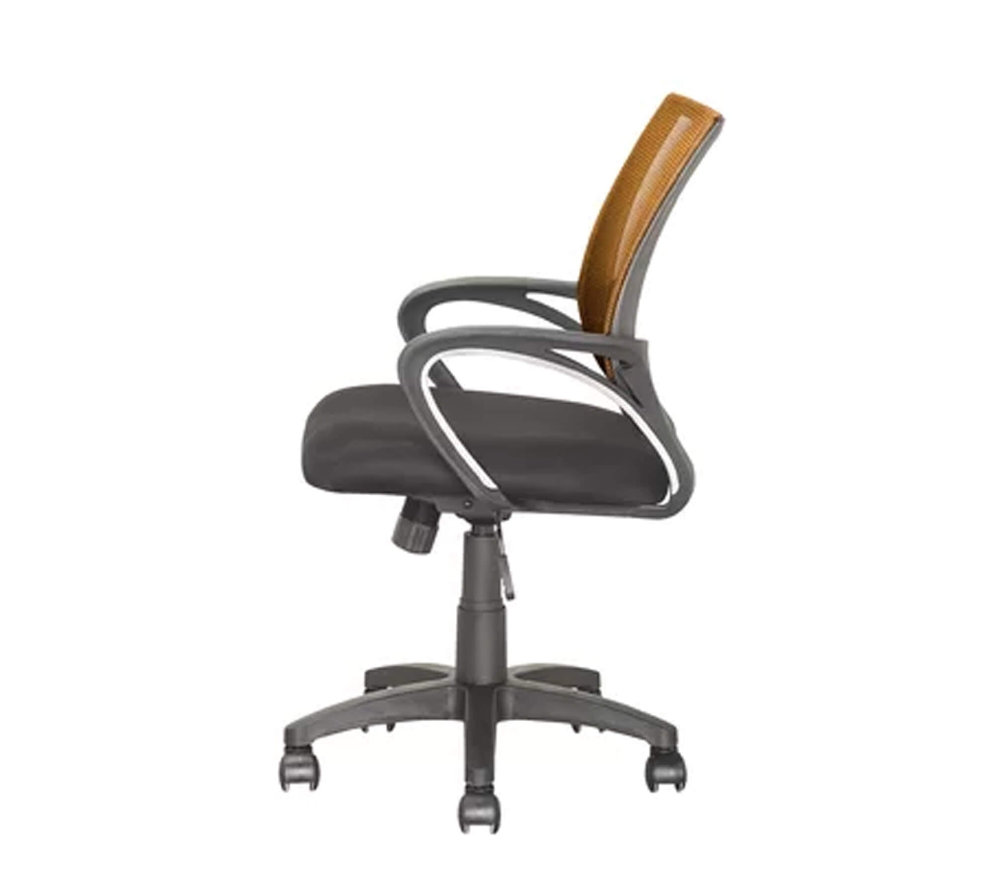 Medium Back Office Executive Mesh Chair with Nylon Wheels Base